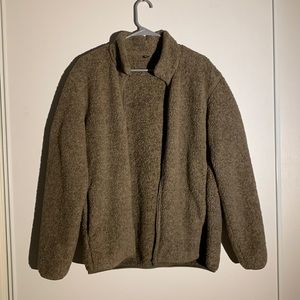 Uniqlo Brown Fleece Jacket